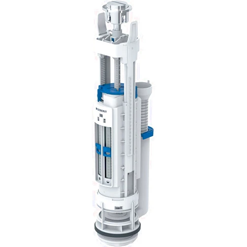 Geberit - Discharge Mechanism Geberit 290 Series, Double Discharge: Bright Chrome (282.302.21.2)