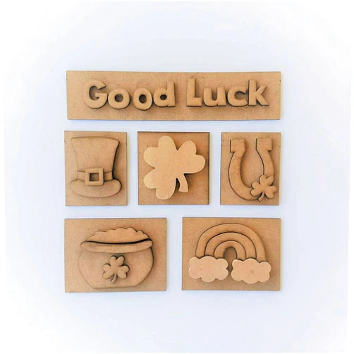 FOUNDATIONS DECOR Foundations Décor, Shadow Box Kit - Good Luck