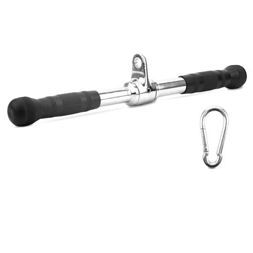 Yes4All Double D Row Handle Cable Attachment for Weight Workout, Cable Machine Accessories for Home Gym, LAT Pull Down V Bar with Capacity Up to 880LBS