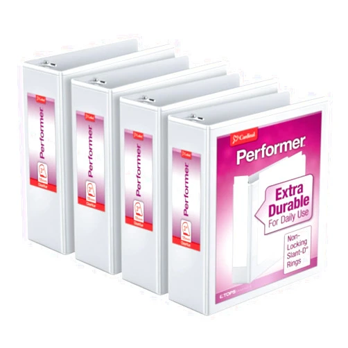 Cardinal Performer 3-Ring Binders, 3