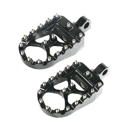 Bylikeho Foot Pegs,Motorcycle Foot Pegs,Dirt Bike Foot Pegs,Car Accessories Dirt Bike Pegs CNC Wide Foot Pegs,360° Adjustable MX Footpegs Rest Pedal,Suitable for Dyna Sportster Iron 883