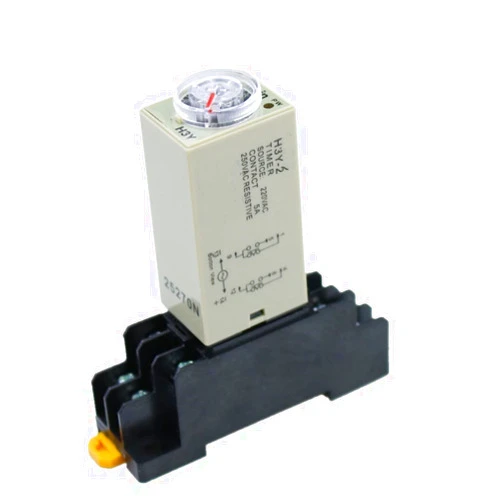BCMCBV H3Y-2 60MIN 24V Small time Relay Power on time delay Silver Point