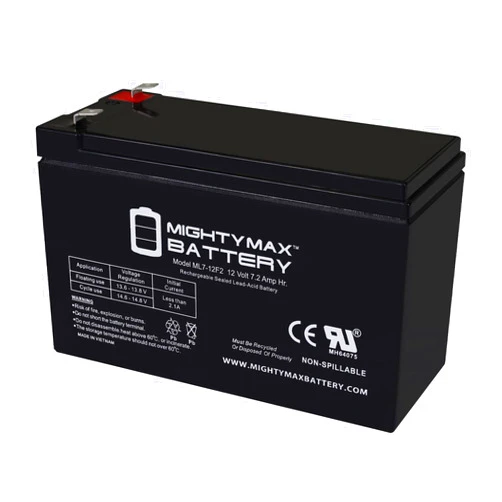Mighty Max Battery 12V 7Ah F2 Replacement Battery for APC Back-UPS 600 BN600