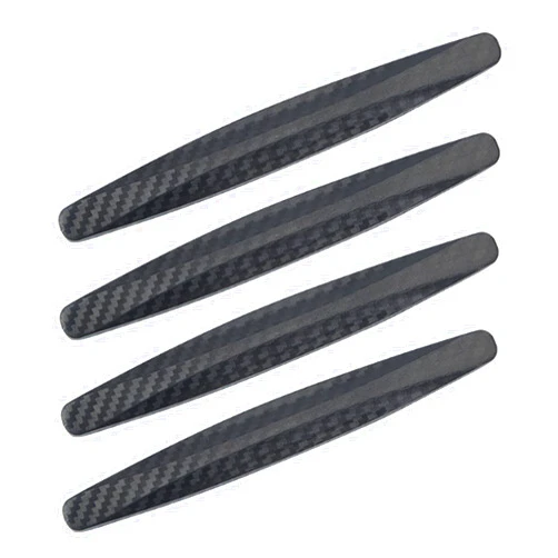 Qsvbeeqj Car Edge Guards Protectors Carbon Fiber Scratch Guard for Car Sedans Truck SUV Pack of 4 Car Door Edge Guards