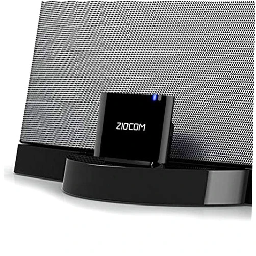 ZIOCOM [Upgrade] 30 Pin Bluetooth Adapter Audio Receiver for Bose iPod iPhone SoundDock and Other 30 Pin Dock Speakers, Upgrade Old SoundDock with 30 Pin Connector, Not for Any Cars or Motorcycles