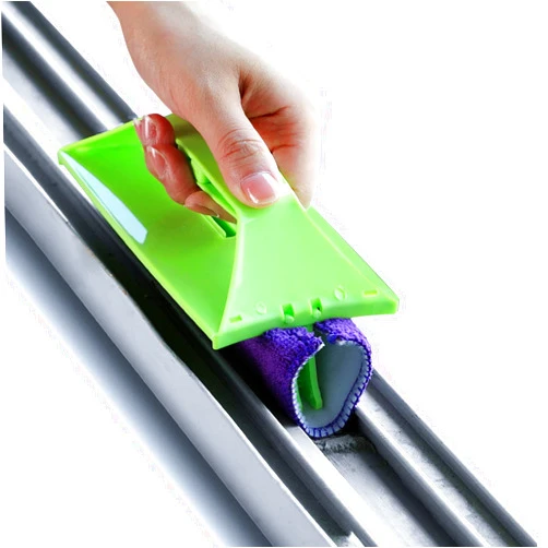 Yayue Door and Window Track Cleaning Brush Tool, Handheld Gutter Gaps, Desktop/Glass/Sliding Door/Tile line/Blinds/car Vents/air Conditioning/Keyboard Tool Gutter Brush