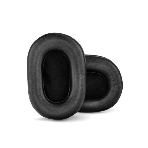 BRAINWAVZ Sheepskin Leather Replacement Ear Pads for Sony MDR 7506, V6 &CD900ST with Premium Memory Foam Earpads & Suitable for Other On Ear Headphones