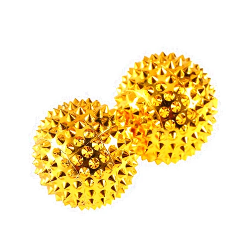 Yosoo Health Gear Magnetic Massage Balls, Pressing Hand Acupoints Balls, Hand Acupuncture Ball Massage Physical Body Acupressure, Manual Massage Balls Pack of 2