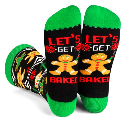 Lavley Funny Holiday Socks For Adults and Teens (Gifts For Christmas, Thanksgiving, Valentine's Day, Halloween)