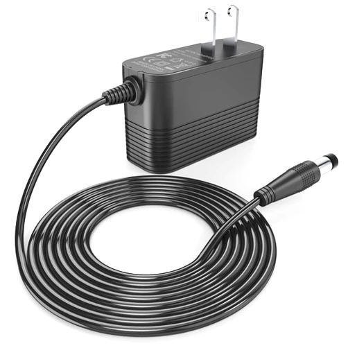 VOJSALDR 12V 2A Power Adapter for Vanity Mirror with Lights Compatible with Hansong, Fenair, Leishe, Hasipu, COOLJEEN, FENNIO Vanity Mirror Power Cord Adapter