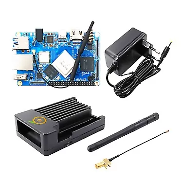 Orange Pi 4 kit: OPI4 4G16G Support Android,Ubuntu,Debian Development Board +Aluminum Case+5V4A Power Supply