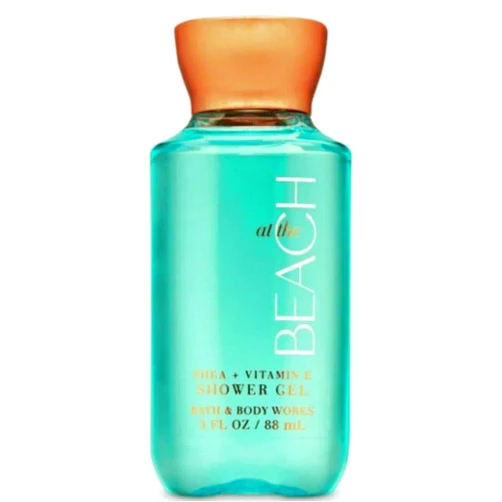 Bath & Body Works At The Beach Travel Size Shower Gel 3.0 oz (At The Beach)