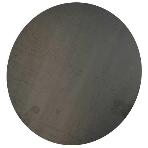 SteelFreak Round Weldable 1/4 Inch Hot Rolled Mild Steel Plate Mill Finish (2 Inch Diameter, Pack of 1) - Made in USA
