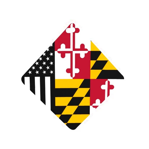 AXEDENRRT5744 U.S. Maryland Flag Cute Car Air Fresheners Hanging Car Scents Cards Decor Interior Accessories Rhombus White-style