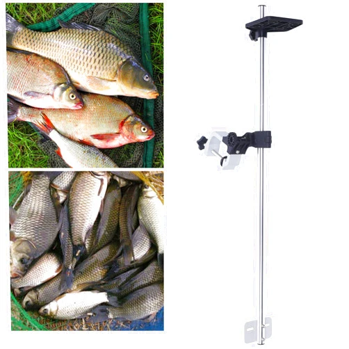 MhdunueSK Fish Finder Mount,Fish Finder Bracket,Universal Portable Transducer Bracket,Rotatable Fish Finder Mount Rack Stand,Suitable for Boat Canoe Kayak Fishing Accessories