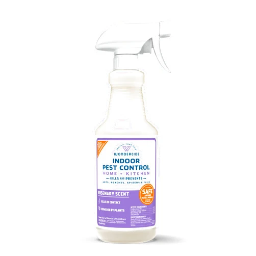 Wondercide - Indoor Pest Control Spray for Home and Kitchen - Ant, Roach, Spider, Fly, Flea, Bug Killer and Insect Repellent - with Natural Essential Oils - Pet and Family Safe — Rosemary 16 oz