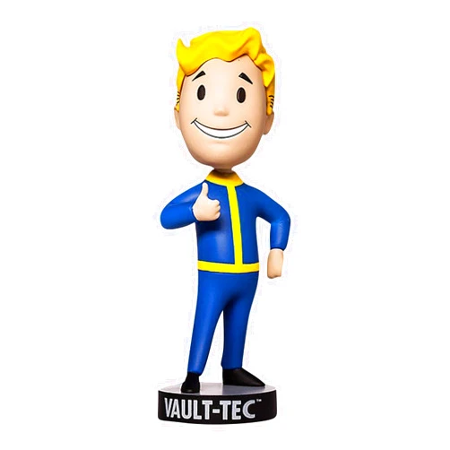 Foughi 𝐹𝑎𝑙𝑙𝑜𝑢𝑡 𝑉𝑎𝑢𝑙𝑡 𝐵𝑜𝑦 101 Bobbleheads Set Series 1-4 Collection 6 inch Figure-𝐹𝑎𝑙𝑙𝑜𝑢𝑡 Exclusive Hands On Hips 𝑉𝑎𝑢𝑙𝑡 𝐵𝑜𝑦 Bobblehead Desktop Ornament Figurines