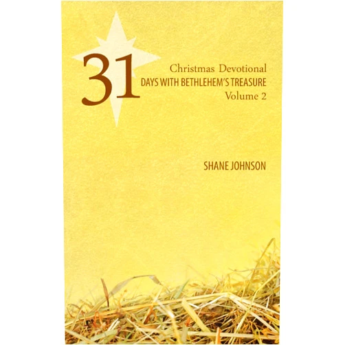 MR Shane Johnson 31 Days with Bethlehem's Treasure: Christmas Devotional Volume 2
