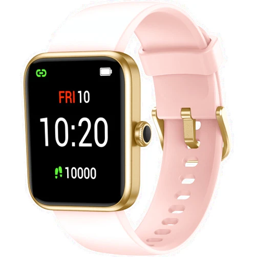 LIVIKEY Smart Watch, Fitness Tracker with Heart Rate Monitor, Blood Oxygen, Sleep Tracking, 41mm Smartwatch Waterproof with Pedometer for Women Men Watch Compatible with Android iOS Phones