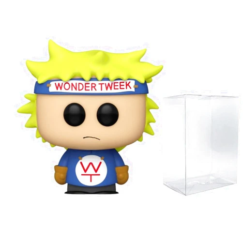 POP TV: South Park - Wonder Tweek Funko Vinyl Figure (Bundled with Compatible Box Protector Case), Multicolored, 3.75 inches