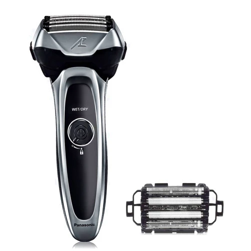 Panasonic Arc5 Electric Razor for Men ES-LV65-S + Replacement Outer Foil WES9173P, 5 Blade Shaver and Trimmer, Shave Sensor and Multi Flex Pivoting Head, ES-COS65, Black LV65 Electric Shaver & Replacement Blade