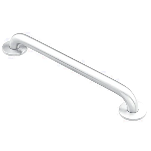 Moen Stainless Steel Wall Mounted 24-Inch Bathroom Grab Bar for Shower, Heavy Duty Hand Handle for Elderly or Handicapped with Concealed Screws, 8724