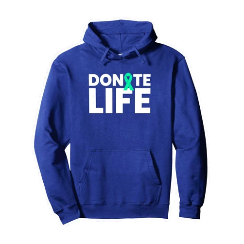 Organ Donor Organ Recipient Designs Donate Life Organ Donors Pullover Hoodie
