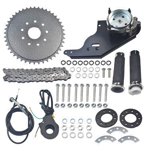 NAVARME 42cc 4-Stroke Rear-Wheel Side Mount Kit for 47cc 49cc GX35 Gas Motorized Bicycle Bike