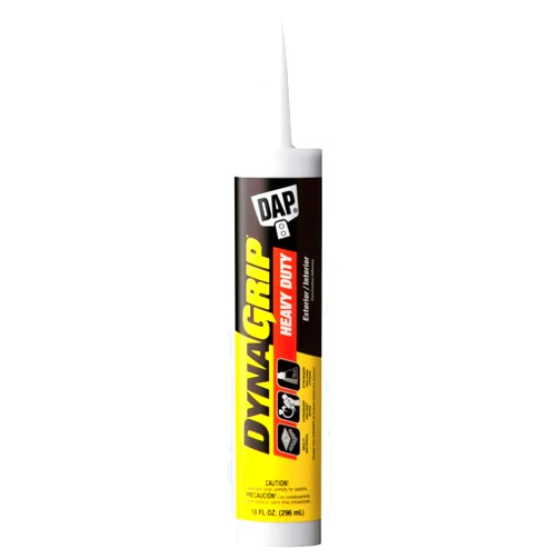 Dap 27509 2 Pack 10 oz. DynaGrip Heavy Duty Construction Adhesive, Off-White