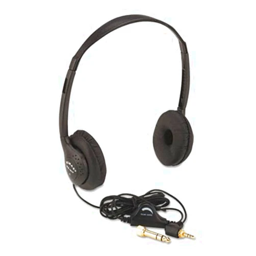 Amplivox Personal Multimedia Stereo Headphones W/Volume Control (1 Unit)