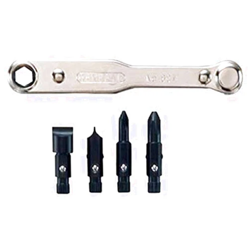 General Tools Mfg Co In General Tools 8071 Five-Piece Ratchet Offset Screwdriver Set