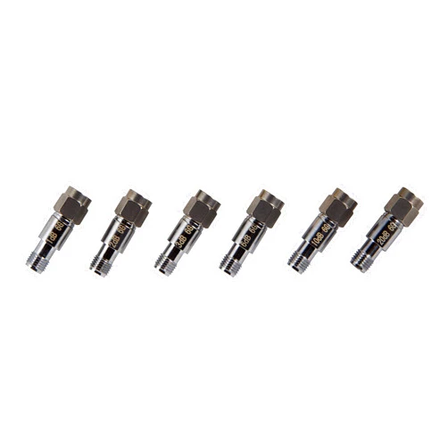 Nooelec SMA Attenuator Kit - Bundle of 6pc 2W 50 Ohm SMA in-Line Attenuators Provides Highly Linear Attenuation from 1dB to 42dB in 1dB Increments. 1dB, 2dB, 3dB, 6dB, 10dB