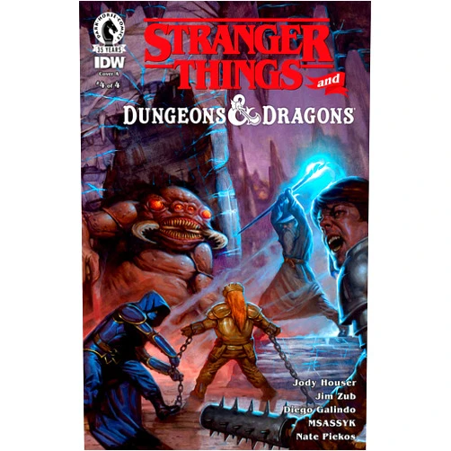 By Jim Zub (Author), Jody Houser (Author), E.M. Gist (Cover Art), Diego Galindo (Artist), MSASSYK (Colorist) & 2 more Format: Kindle Edition Stranger Things and Dungeons & Dragons #4