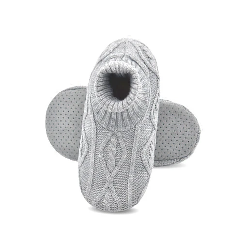 Keyela Slipper Socks Soft Cozy Thick House Indoor Boot Sock Shoes with Anti-Skid Bottom Soles for Men's