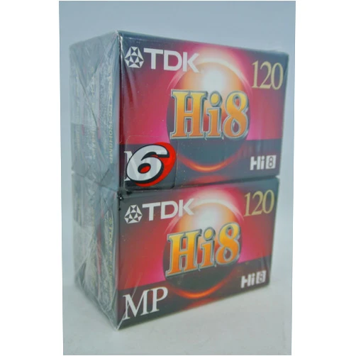 TDK Hi8 MP120 Premium Performance Camcorder Videotape (6-pack)