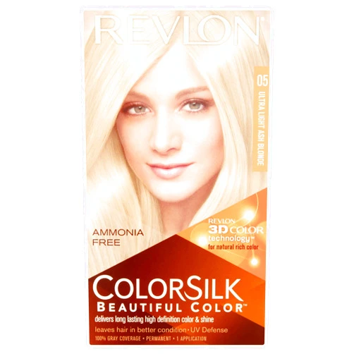Revlon ColorSilk Beautiful Color, [05] Ultra Light Ash Blonde 1 ea (Pack of 6)