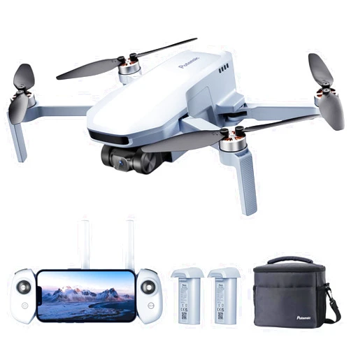 Potensic ATOM SE GPS Drone with 4K EIS Camera, Under 249g, 62 Mins Flight, 4KM FPV Transmission, Brushless Motor, Max Speed 16m/s, Auto Return, Lightweight and Foldable Drone for Adults, Beginner