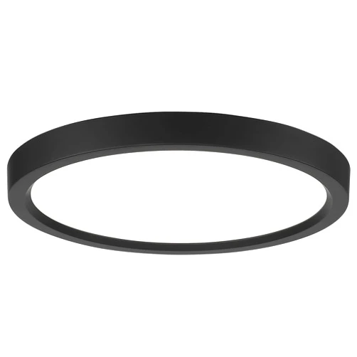 Minka Lavery 711-66A-L L Round Low Profile LED Flush Mount Ceiling Light, 1-Light 20 Watt, 1