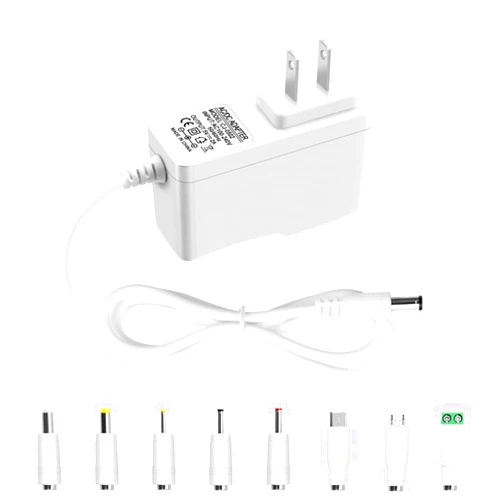 Arkare 5V 2A Power Adapter 5V DC Power Supply 2000mA AC 100V-240V to DC 5Volt 1.5A 1A 1000mA Replacement Power Cord USB Type C for Security Camera Baby Monitor TV Box 5V 2812B LED Strip Light White