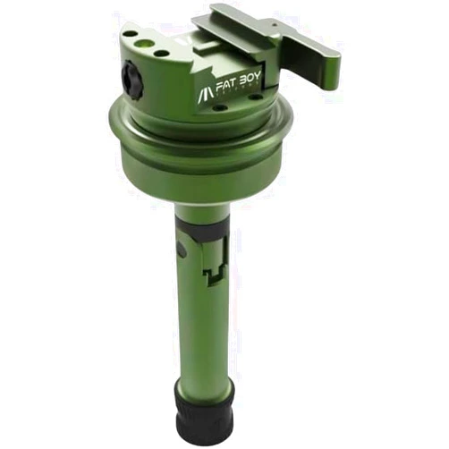 FatBoy Tripods Levitate Level Head - 65mm Ball, 15 Degrees of Motion, Arca Swiss and Picatinny 1913 Compatible, fits 70mm Bowls, for Spotting scopes, Binoculars, Camera Equipment
