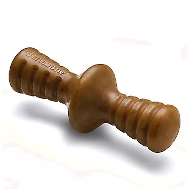 Benebone Zaggler Rolling Dog Chew Toy, Made in USA, Real Bacon Flavor, Small