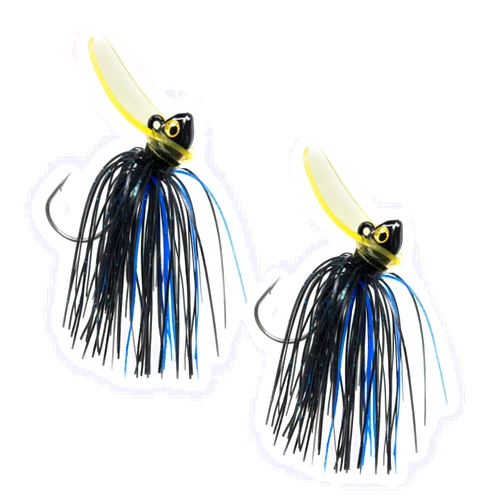 Reaction Tackle Tungsten Scrounger Jig Head for Bass Fishing - 97% Tungsten Fishing Jigs - Ideal Bait for Smallmouth and Largemouth Bass Fishing (2-Pack)