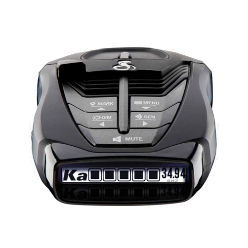 Cobra RAD 480i Laser Radar Detector – Long Range Detection, Bluetooth, Apple CarPlay and Android Auto Compatible, LaserEye Front and Rear Detection, Digital Signal Processing, Black