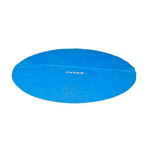 INTEX 28011E Solar Pool Cover: For 10ft Round Easy Set and Metal Frame Pools – Insulates Pool Water – Reduces Water Evaporation – Keeps Debris Out – Reduces Chemical Consumption