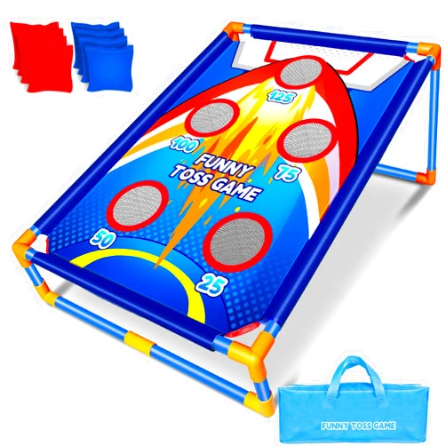 ShyLizard Bean Bag Toss Game for Kids,Ideal Gift for Toys 3-8 Years Old.Outside Toys for 3 4 5 6 7 8+Years Old Boys and Girls,Outdoor Game for Kids,Family Party Game Birthday Christmas Outdoor Activities