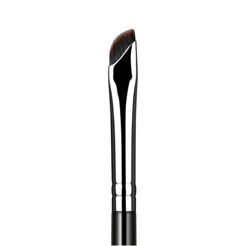 EIGSHOW Eyeliner Brush, EIGSHOW Sickle Angled Eyeliner Brush Gel Eye Liner Makeup Brush for Precise Eyeliner Eyebrow Eyelid Ultra Thin with Curved Bristle - Black