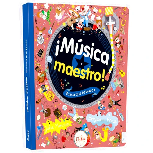 Julie Mercier,Paku,Benjamin Bécue Busca que te busca. ¡Música Maestro!