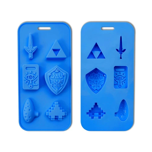 Kooku Tamyoo Chocolate Mold Silicone Mold Candy Mold for Zelda Cupcake Toppe