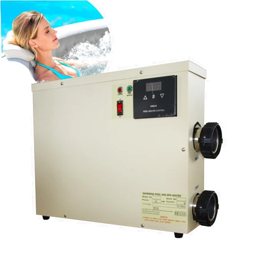 SINLJXDD Upgrade Pool Heater-11KW 220V Thermostat Electric Swimming Pool Heater,Digital Touch Display Energy Efficient Pool Water Heater for Spa Relaxation, Bathtubs and Above Ground in-Ground Pools-11KW 220V