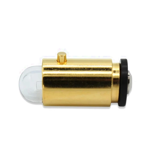Technical Precision - 3.5V Retinoscope Bulb Replacement for Welch Allyn WA-08200 - Clear Halogen Bulb in Metal Cylinder Body with Protruding Pin - for Welch Allyn Streak Retinoscope - 1 Pack